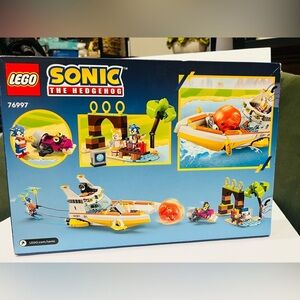 LEGO Sonic the Hedgehog: Tails’ Adventure Boat Building Set, 76997 8+